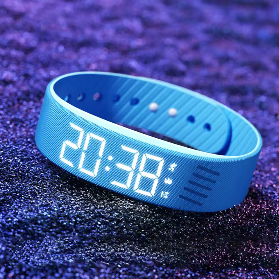 LED Smartband Sensation Alarm Watch