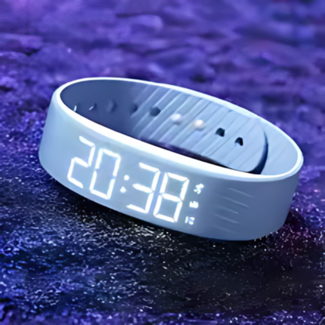 LED Smartband Sensation Alarm Watch