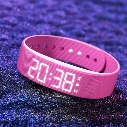 LED Smartband Sensation Alarm Watch