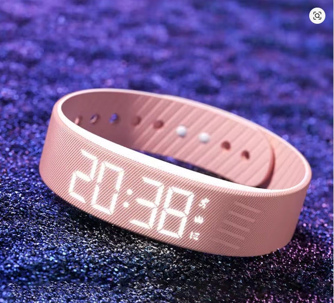 LED Smartband Sensation Alarm Watch